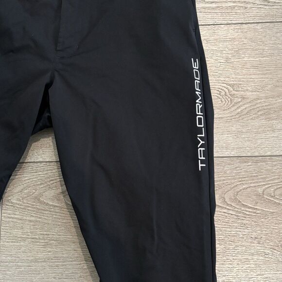 Taylormade Golf Joggers Mens Large Black Athletic Casual Pants - Picture 2 of 11